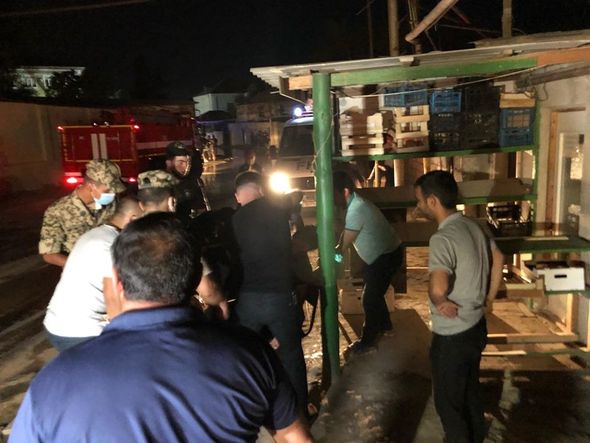 "Sobsan" boya fabrikindəki yanğında xəsarət alan FHN əməkdaşları xəstəxanaya aparıldı – YENİLƏNİB+FOTO/VİDEO