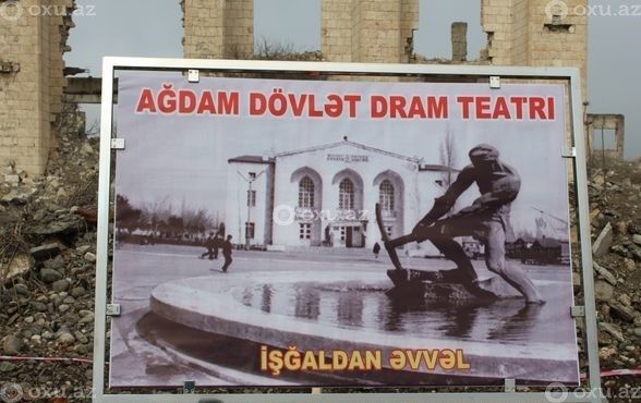 Ağdamın mədəniyyət incisindən geriyə qalanlar - FOTO