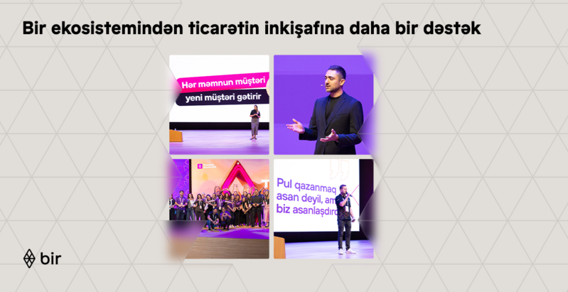Bir ekosistemindən ticarət sənayesinin inkişafı üçün daha bir addım