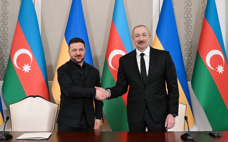 Azərbaycanla Ukrayna arasında 6 sənəd imzalandı