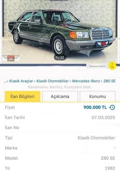 Məşhur serialdakı avtomobil satışa çıxarıldı - FOTO