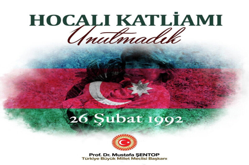Mustafa Şentop Xocalı soyqırımının ildönümü ilə bağlı paylaşım etdi - FOTO