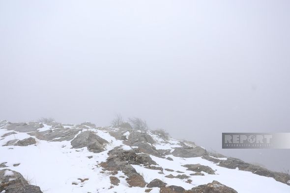 Qarlı Şuşadan FOTOREPORTAJ