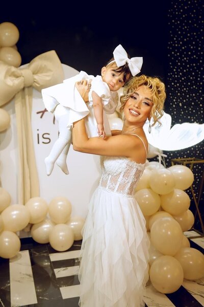 Ülkər Qasımqızı qızına ad günü keçirdi - FOTOLAR