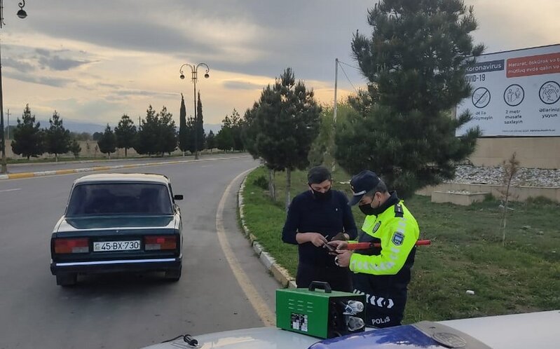 Samuxda reyd keçirilib, 15 sürücü cərimələnib - FOTO