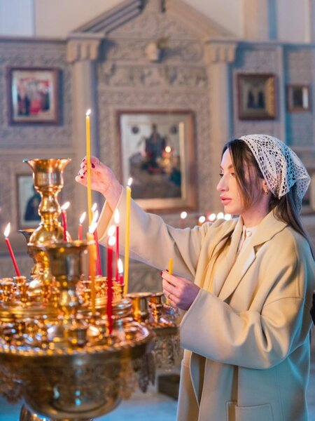 Prezidentin gəlini Pasxa bayramını qeyd etdi - Fotolar