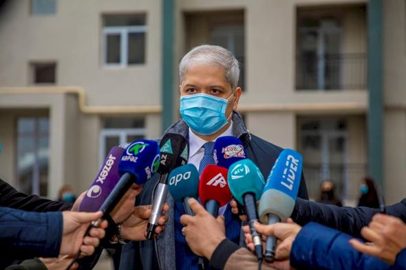 Şəhid ailələrinə və Qarabağ müharibəsi əlillərinə ev verildi - FOTO