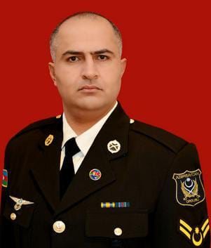 Bu gün düşmən təxribatı nəticəsində şəhid olan gizir Zalov Vidadinin FOTOSU