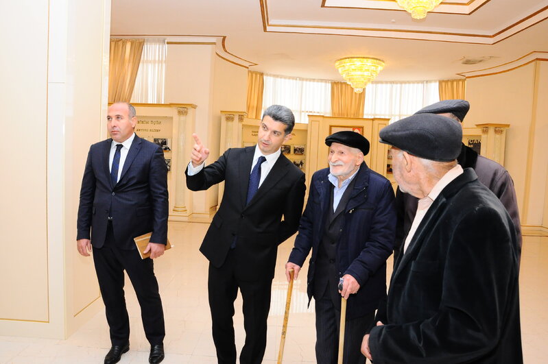 Göygöldə şəhid ailələri ilə görüşlər keçirilir - FOTOLAR