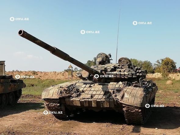 Düşmən daha bir zirehli texnikasını döyüş meydanında qoyub qaçdı - FOTO