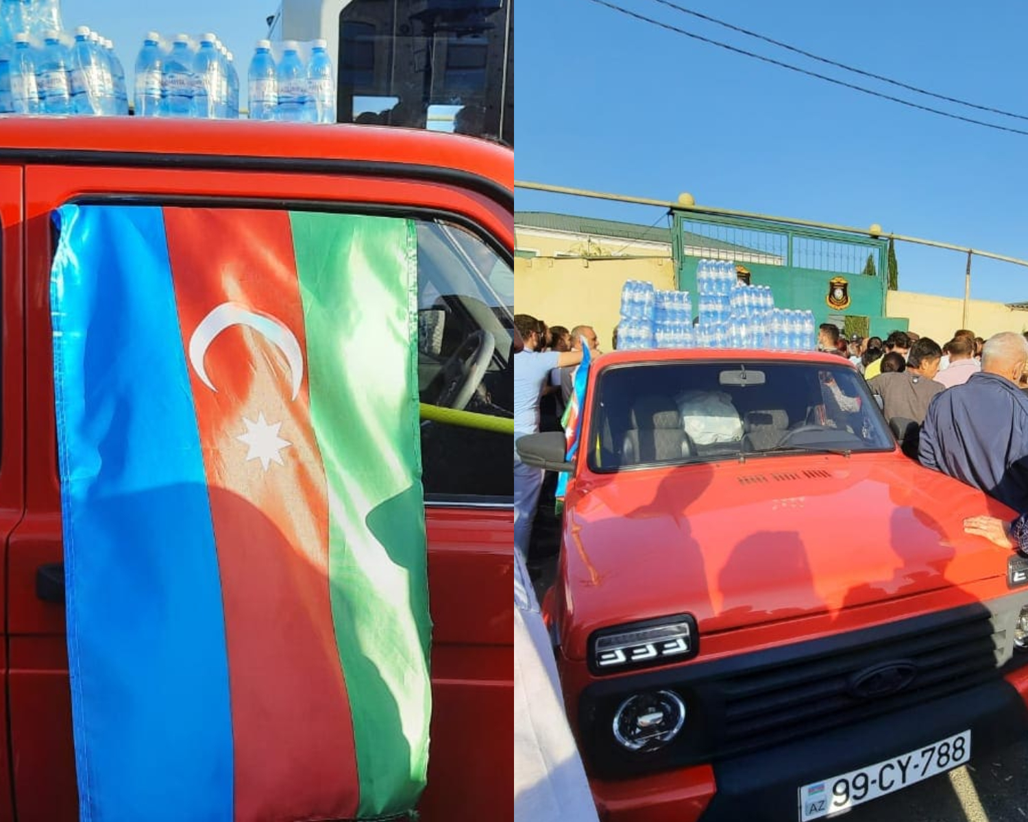Sadə vətəndaşdan Ordumuza dəstək- FOTO