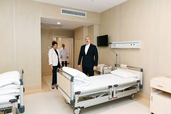 İlham Əliyev və Mehriban Əliyeva Bakıda tibb müəssisəsinin açılışında - YENİLƏNİB + FOTO/VİDEO