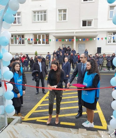 "Bizim həyət" layihəsi çərçivəsində Səbail rayonunda daha bir həyət abadlaşdırıldı - FOTO 