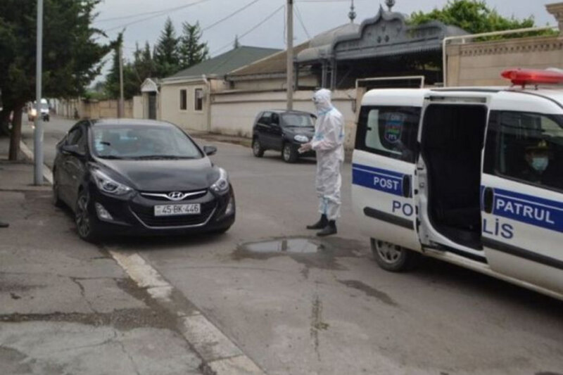 DİN: 6 nəfər COVID-19 xəstəsi ictimai yerlərdə saxlanılıb
