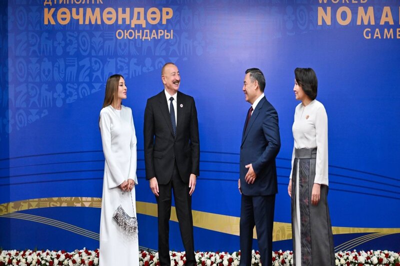 Prezident İlham Əliyevin sosial şəbəkə hesablarında 6-cı Dünya Köçəri Oyunlarının açılış mərasimindən paylaşım edilib
