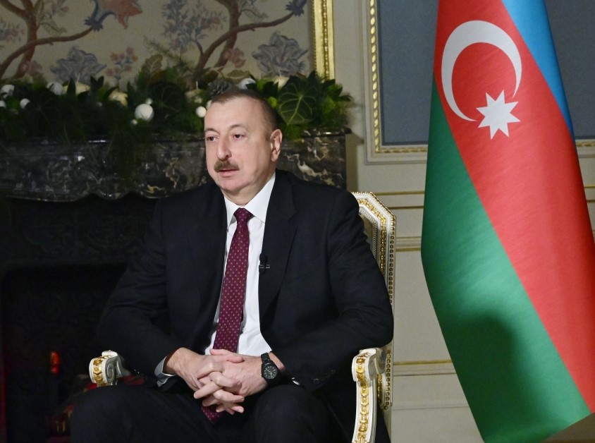 İlham Əliyevin "Rossiya-24" telekanalına müsahibəsi - VİDEO