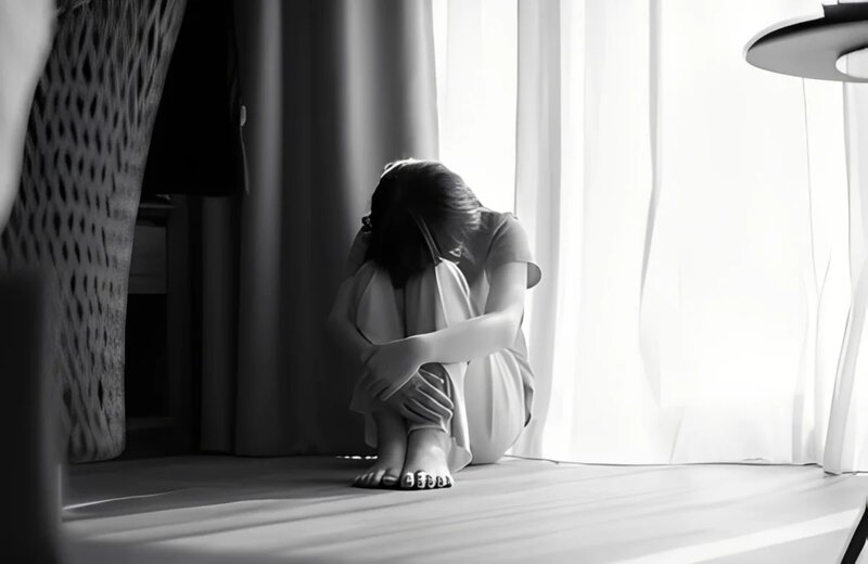 Biləsuvarda ana yemək üstündə qızını vəhşicəsinə döydü