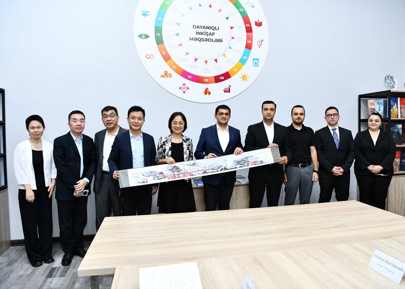 ADNSU ilə Çin universitetləri arasında təhsil və elm sahəsində əməkdaşlıq müzakirə edilib - FOTOLAR