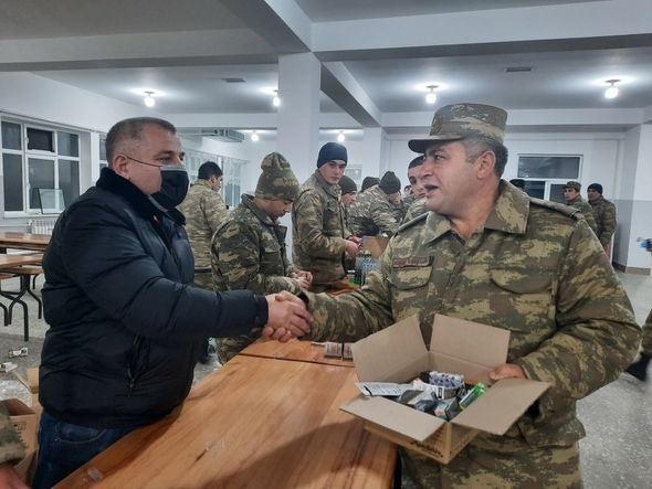 Mehriban Əliyevanın təşəbbüsü ilə hərbçilərimizə dəstək aksiyasına başlanılıb - FOTO/VİDEO