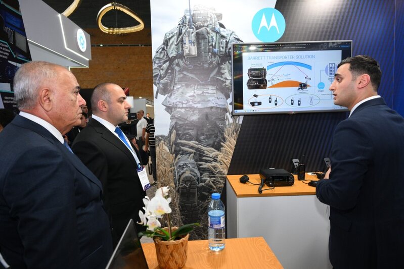 CIDC-2025 tədbirinin rəsmiləri kibertəhlükəsizlik sərgisi ilə tanış olublar - FOTOLAR