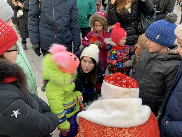 Leyla Əliyevanın təşəbbüsü ilə RAGB könüllüləri uşaqlar üçün Yeni il aksiyası təşkil ediblər - FOTO