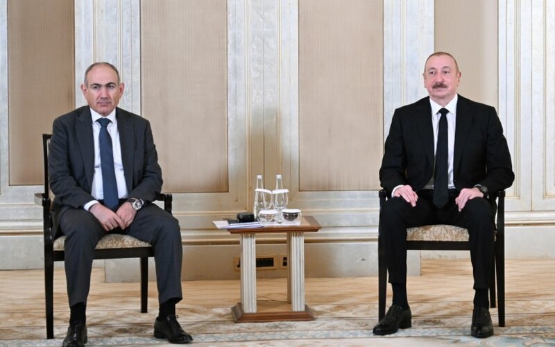 İlham Əliyevlə Paşinyanın görüşü davam etdirilir - YENİLƏNİB