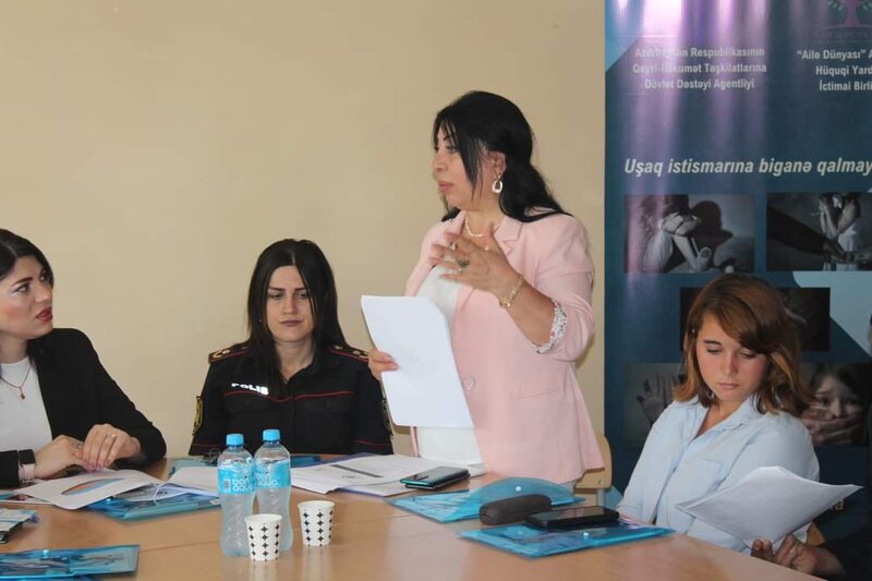 Uşaq istismarına biganə qalmayaq' layihəsi davam edir - FOTOLAR