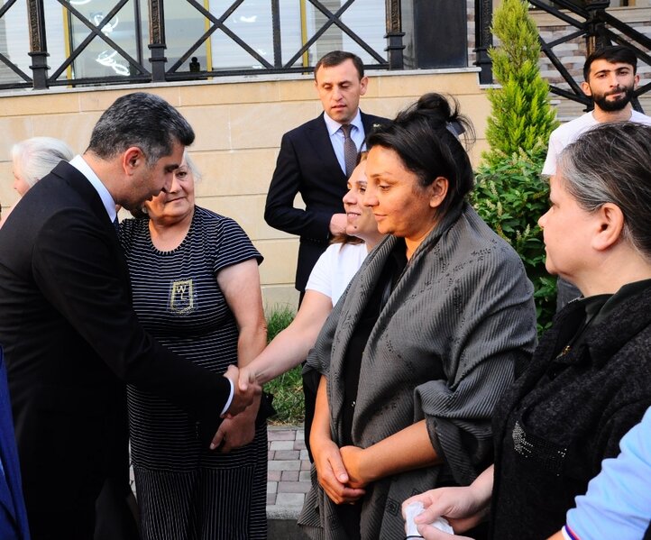 İki İcra Hakimiyyətinin birgə sosial layihəsi - FOTOLAR