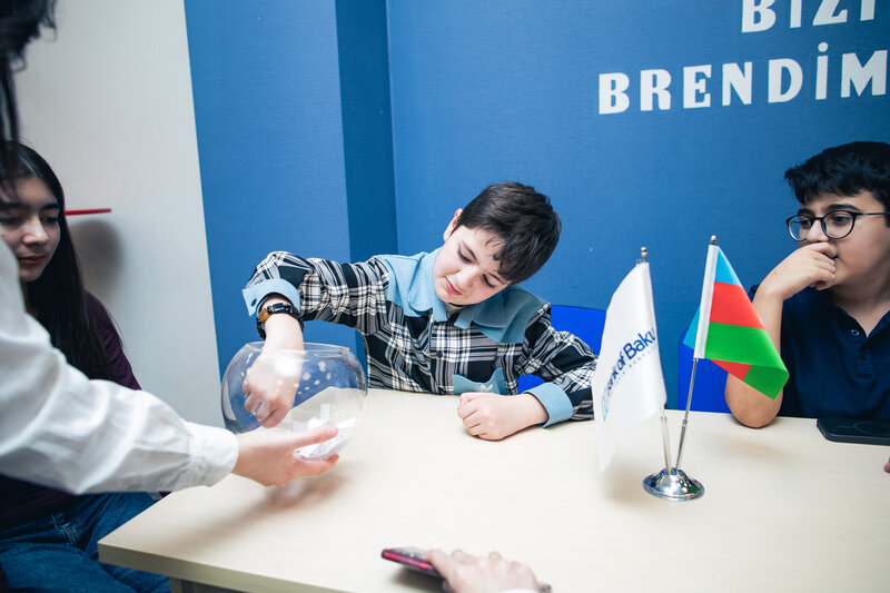 Bank of Baku-da maliyyə savadlılığı günü - FOTOLAR