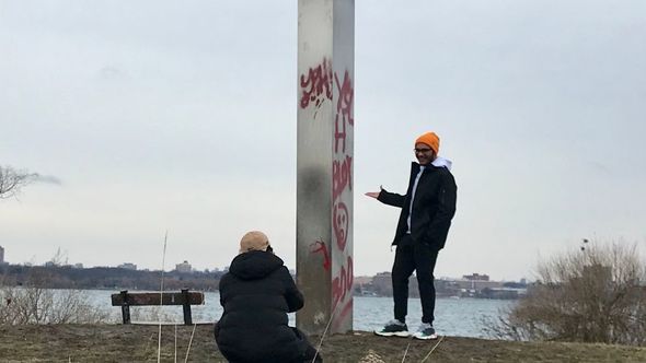 Torontoda daha bir sirli monolit aşkarlanıb - FOTO/VİDEO 