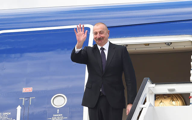 İlham Əliyevin Qırğızıstana səfəri başa çatdı