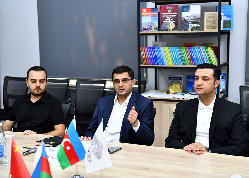 ADNSU ilə Çin universitetləri arasında təhsil və elm sahəsində əməkdaşlıq müzakirə edilib - FOTOLAR
