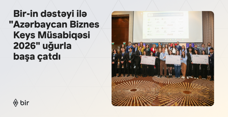 Bir-in də dəstəyi ilə 