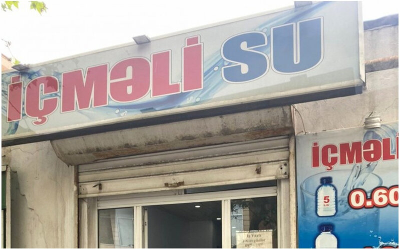 AQTA nöqsanlar aşkarladığı bu su emalı müəssisəsini BAĞLADI - FOTO