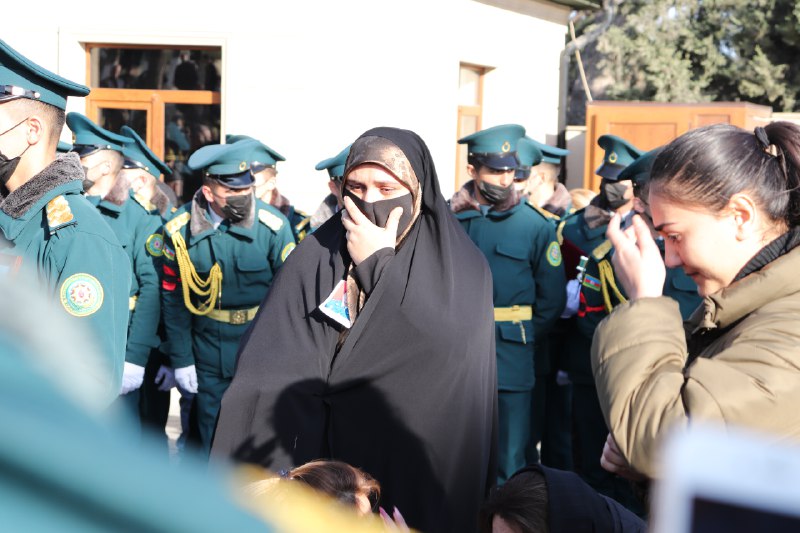 14 igidimiz son mənzilə belə yola salındı - FOTOREPORTAJ
