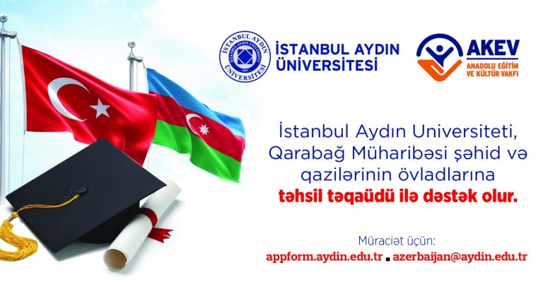 İstanbul Aydın Universitetindən şəhid və qazi ailələri ilə bağlı nümunəvi ADDIM