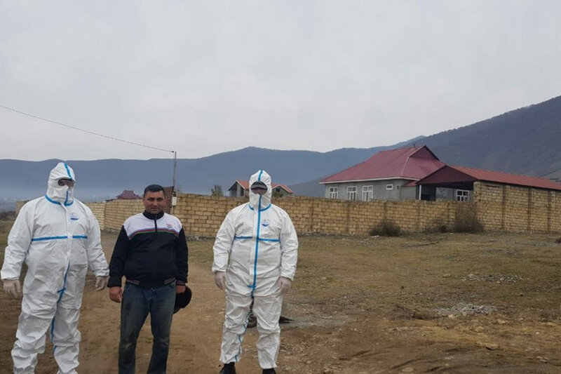 Oğuzda yaşadığı ünvanı tərk edən COVID-19 xəstəsi saxlanılıb