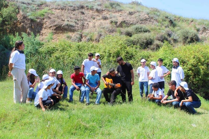 Ağstafalı yeniyetmə və gənclər üçün piknik təşkil olunub - FOTOLAR