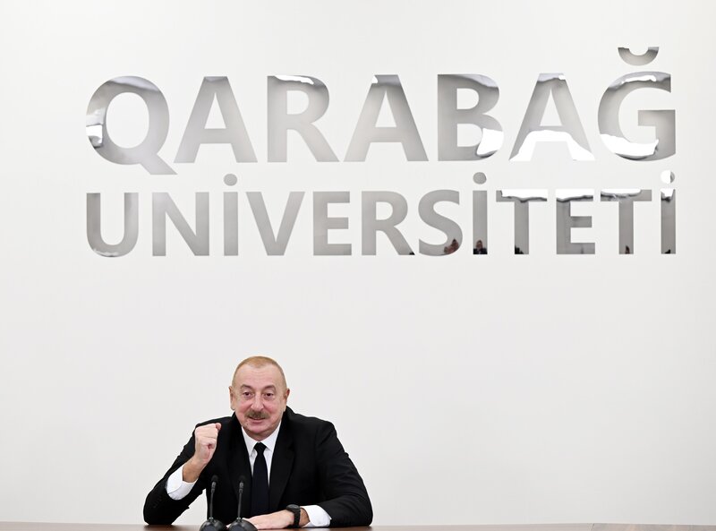 Prezident Qarabağ Universitetinin açılışını edib - FOTOLAR