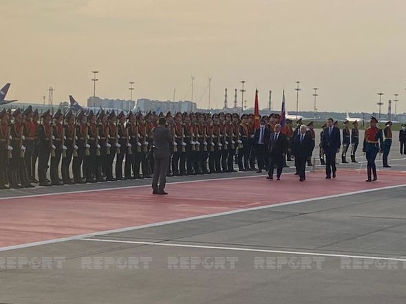 Əli Əsədovun Rusiyaya rəsmi səfəri başladı - FOTO