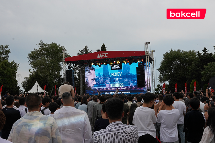 Bakcell ilə Bakıda unudulmaz UFC həyəcanı yaşandı