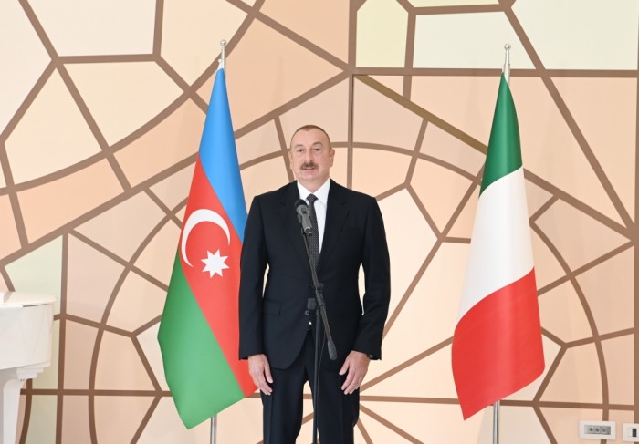 İtaliyada sənədlərin mübadiləsi mərasimi keçirildi - YENİLƏNİB + FOTO