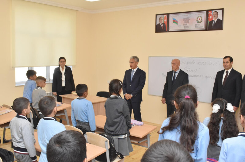 Heydər Əliyev Fondunun inşa etdiyi 500-cü məktəb istifadəyə verildi - FOTOLAR