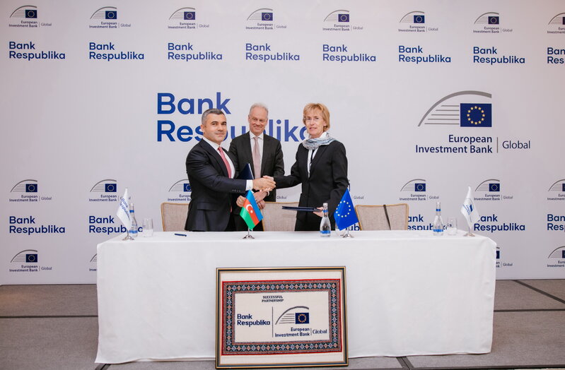 Avropa İnvestisiya Bankı və Bank Respublika arasında əməkdaşlıq müqaviləsi bağlandı