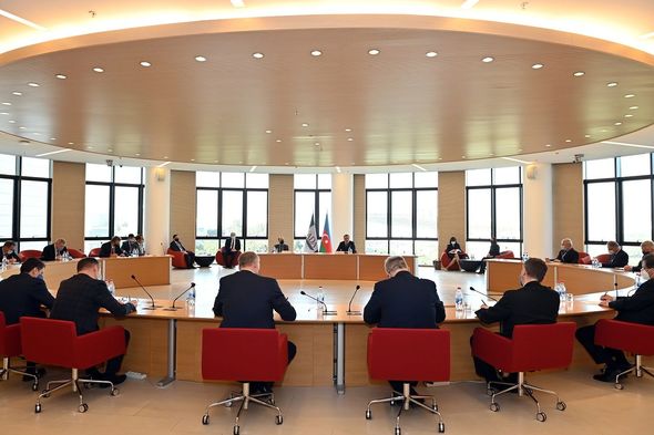 Nazir Aİ ölkələrinin respublikamızdakı diplomatik nümayəndəliklərinin rəhbərləri ilə görüşüb – FOTO/VİDEO