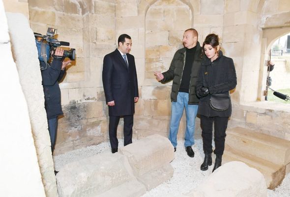 İlham Əliyev və Mehriban Əliyeva Şamaxıda - YENİLƏNİB + FOTO