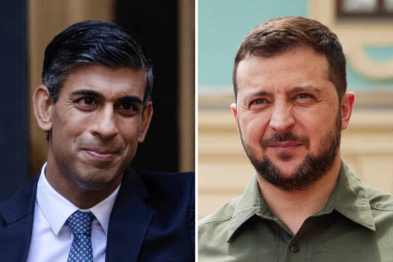 Zelenski və Rişi Sunak arasında telefon danışığı oldu