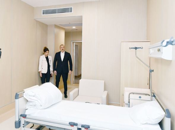İlham Əliyev və Mehriban Əliyeva Bakıda tibb müəssisəsinin açılışında - YENİLƏNİB + FOTO/VİDEO
