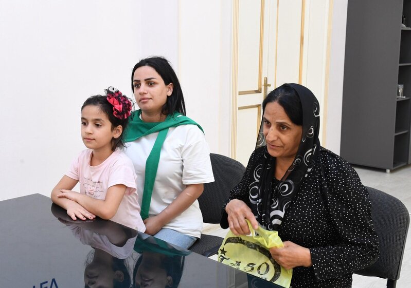 Ağdamda keçmiş məcburi köçkünlərin müraciətləri dinlənilib - FOTOLAR