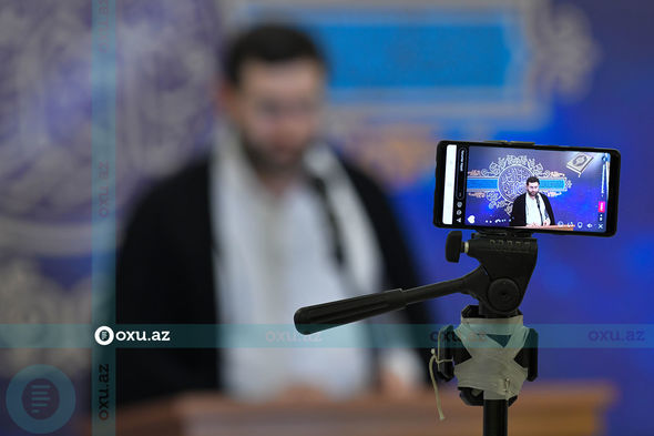 Ramazan ayının ilk Qədr gecəsindən görüntülər - FOTOREPORTAJ